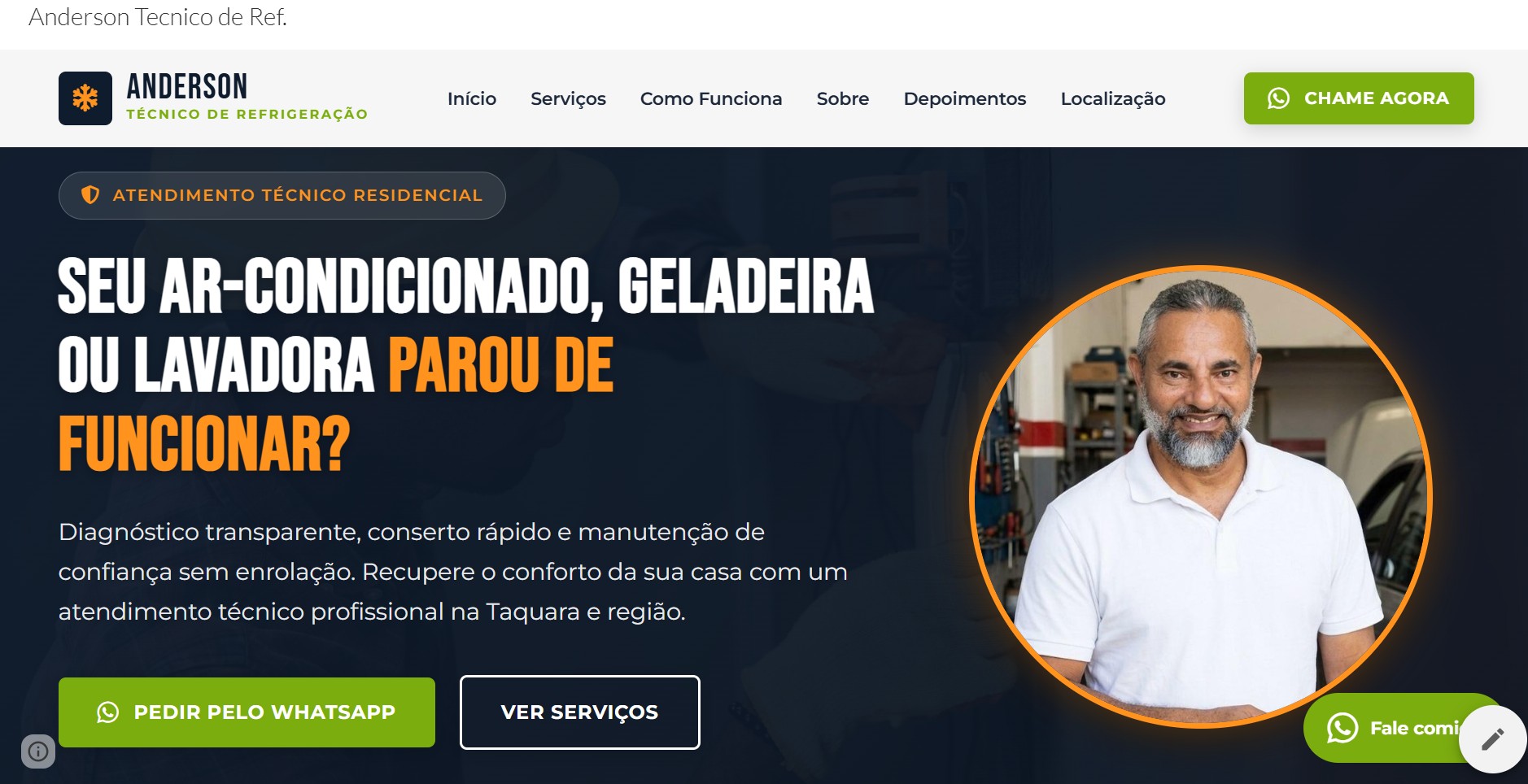 Equipe trabalhando em projeto de website